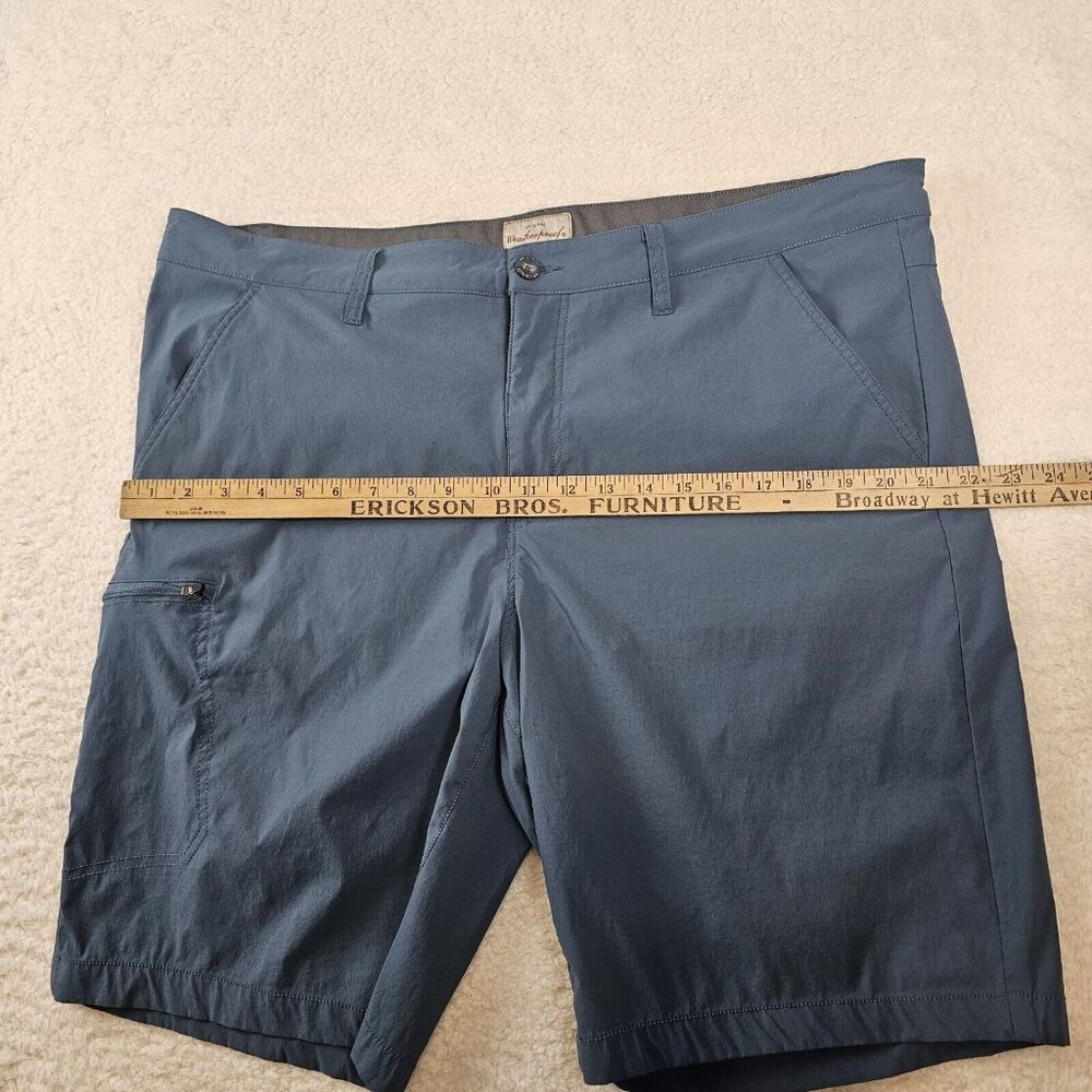 Weatherproof Vintage Trail Shorts Hybrid Men's Size 40 Solid Metal Gray Outdoors - Picture 4 of 14